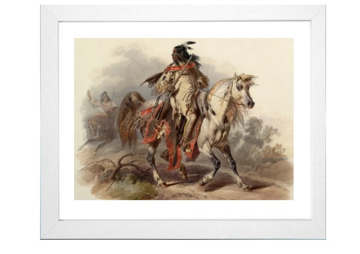 North American IndianFramed Print